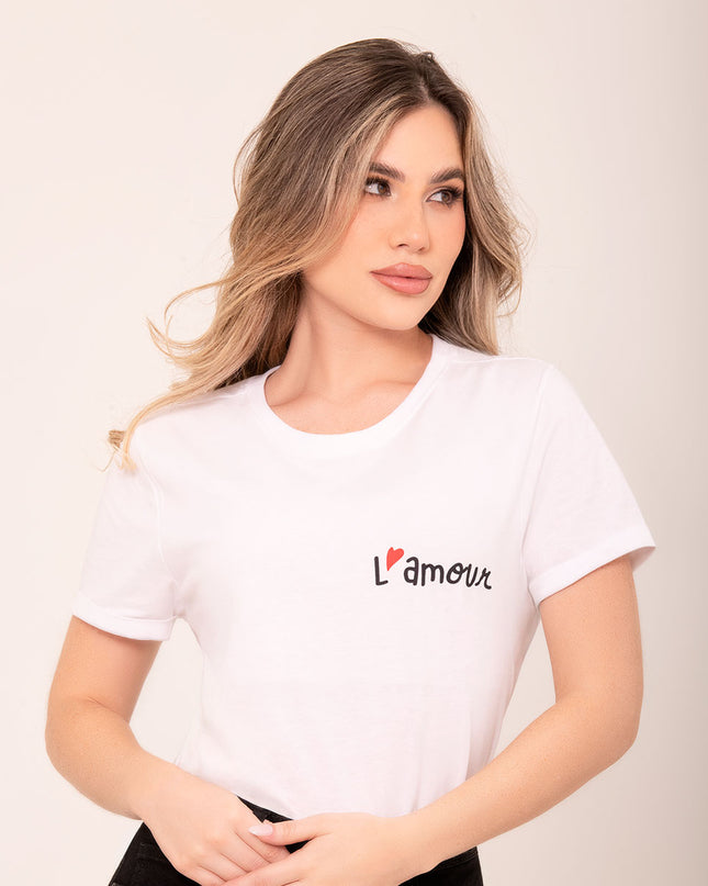 Camiseta Blanca con estampado
