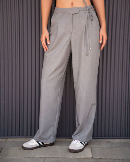 Conjunto sastre gris dos piezas