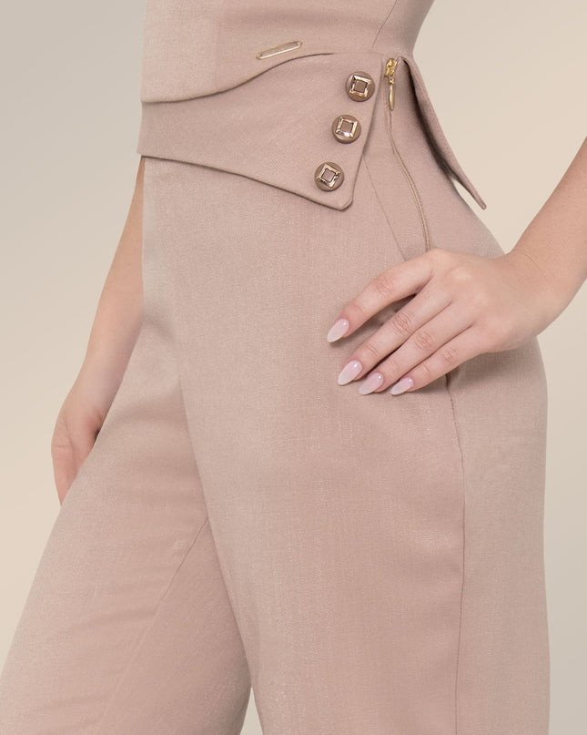 Set Camel minimal chic