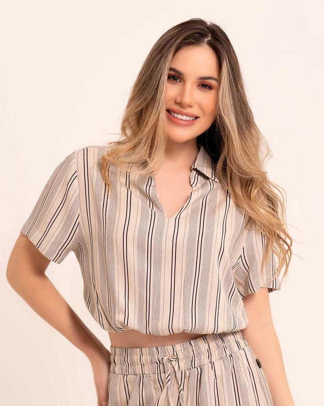 Set lino rayas urbanas