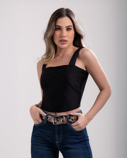 Croptop Negro.