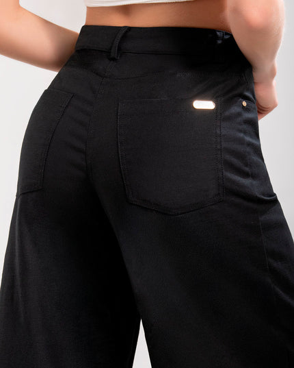 Pantalon Palazzo Negro
