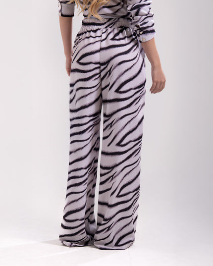 Set Estampado zebra print.