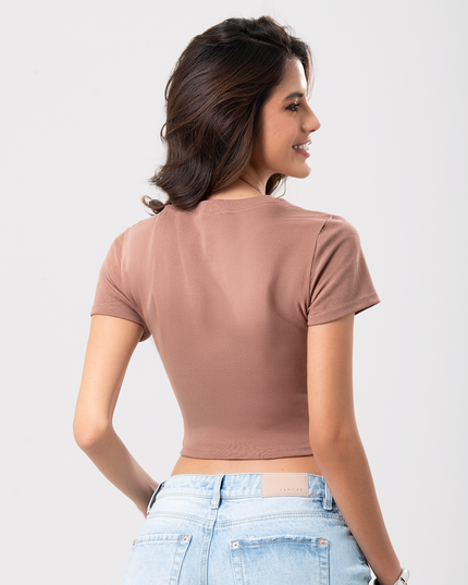 Camiseta Mocca manga corta