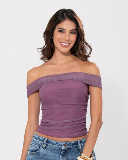 Blusa Malva strapple multifuncional