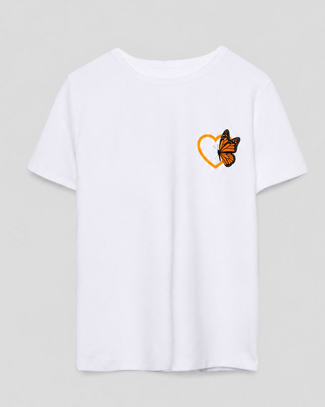 Camiseta Blanca Manga Corta Estampada — KanCan, imagen 2 de 5