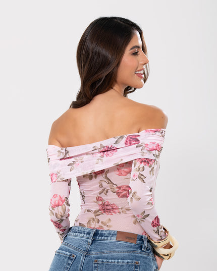 Body Estampado floral