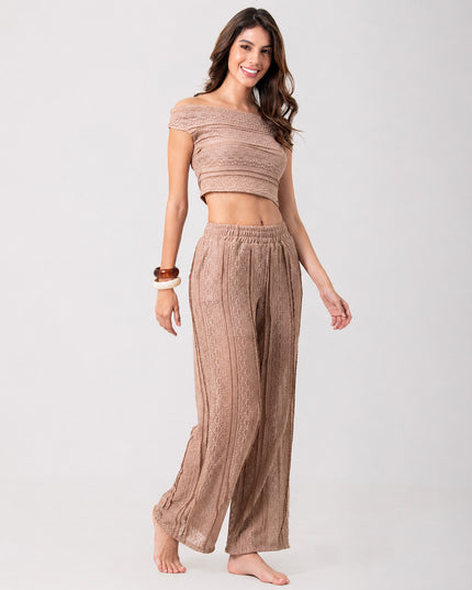 Set en encaje Mocca