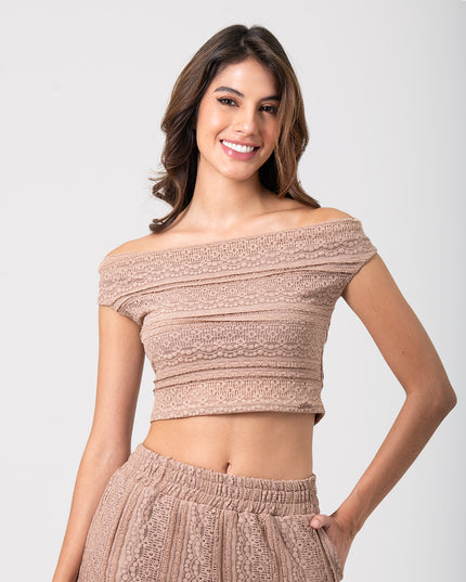 Set en encaje Mocca