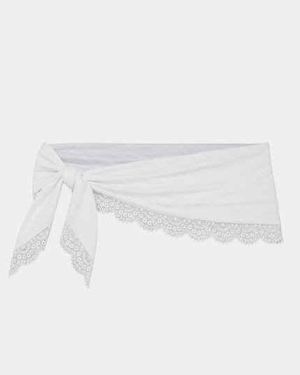 Pañoleta Natural Cruzada para Mujer — KanCan, imagen 2 de 3