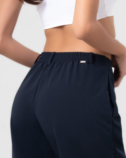Pantalón sastre azul oscuro