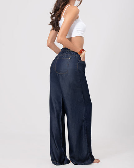 Pantalón Palazzo oscuro