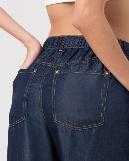 Pantalón Palazzo oscuro