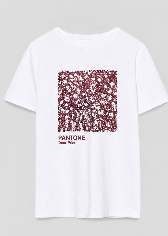 Camiseta Blanca con lentejuela