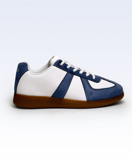 Zapatilla tipo samba azul
