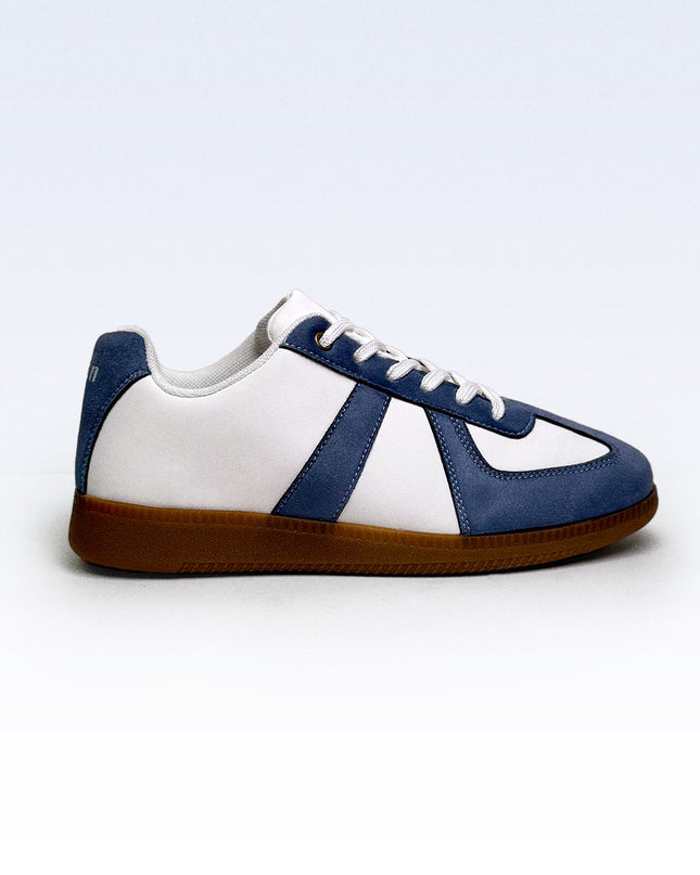 Zapatilla tipo samba azul