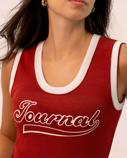 Blusa Vinotinto manga sisa