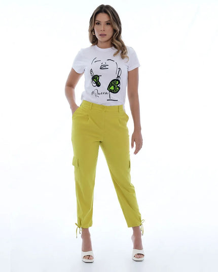 Pantalón verde lima