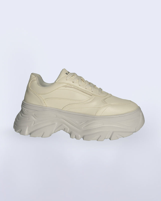 Tenis plataforma Blanco
