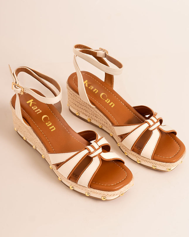 Sandalia Plataforma blanco