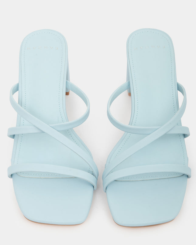 Sandalias Tiras Cruzadas Azul Claro — KanCan, imagen 3 de 5