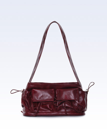 Bolso bandolera burgandi
