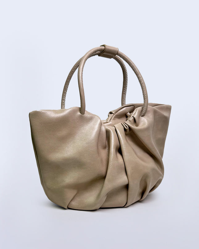 Bolso bandolera beige