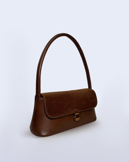 Bolso hombro miel