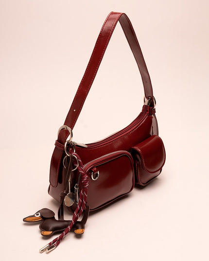 Bolso Hobo Vinotinto