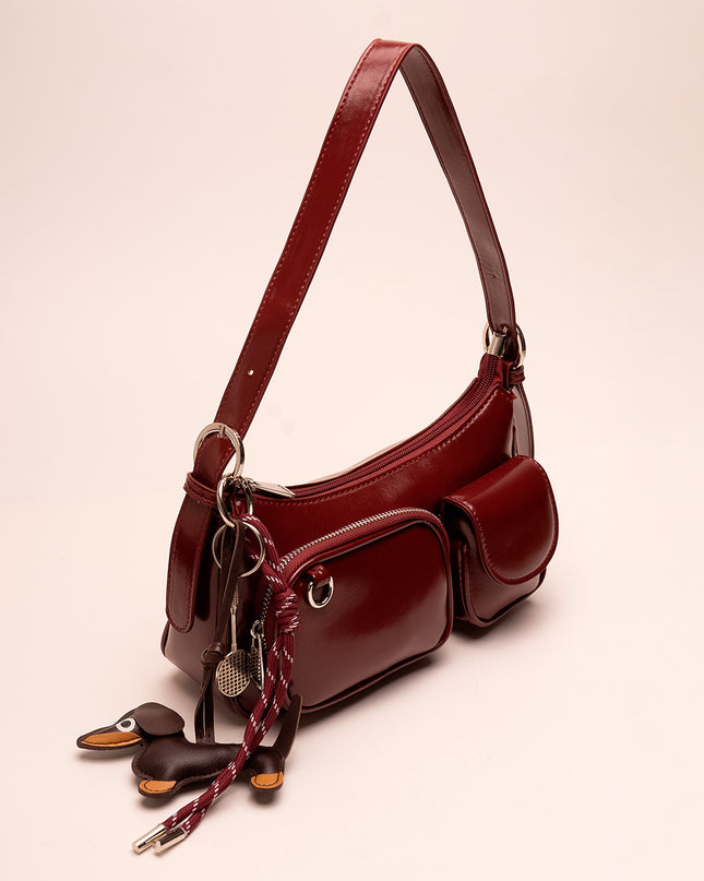 Bolso Hobo Vinotinto