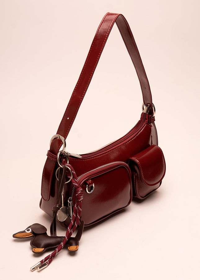 Bolso Hobo Vinotinto