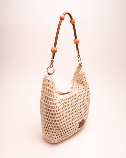 Bolso Hombro tejido tipo crochet