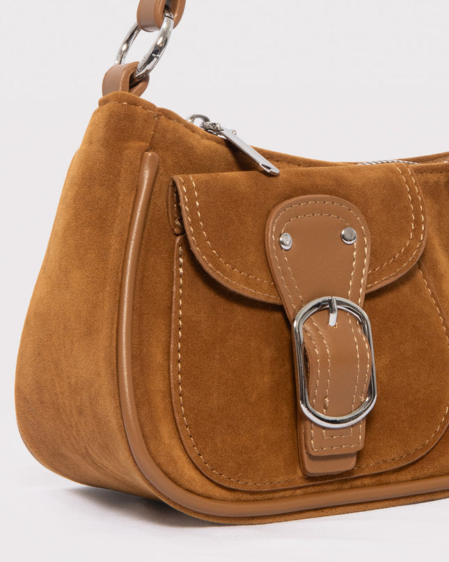 Bolso de Hombro Estilo Baguette