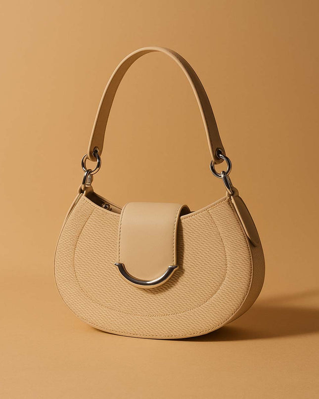 Bolso Hombro beige