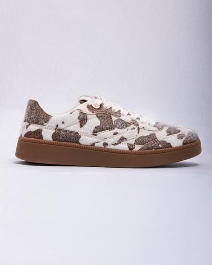 Zapatilla Cow print