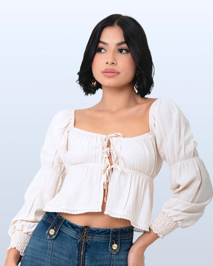 Blusa Arena manga larga