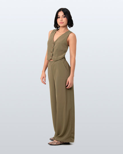 Conjunto verde militar