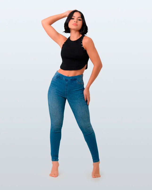 Jean Skinny unitalla claro