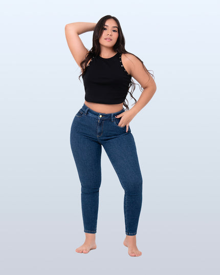 Jean Skinny unitalla oscuro